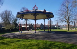 park band stand